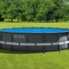 Bache ? Bulles Pour Piscines Hors-sol 160 Microns 5,49 M Intex -Couvertures Soldes 28015 Ambiance 2741