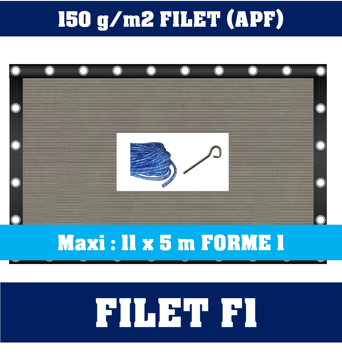 Bâche Filet Anti-debris 3 Bâche Filet Anti-debris