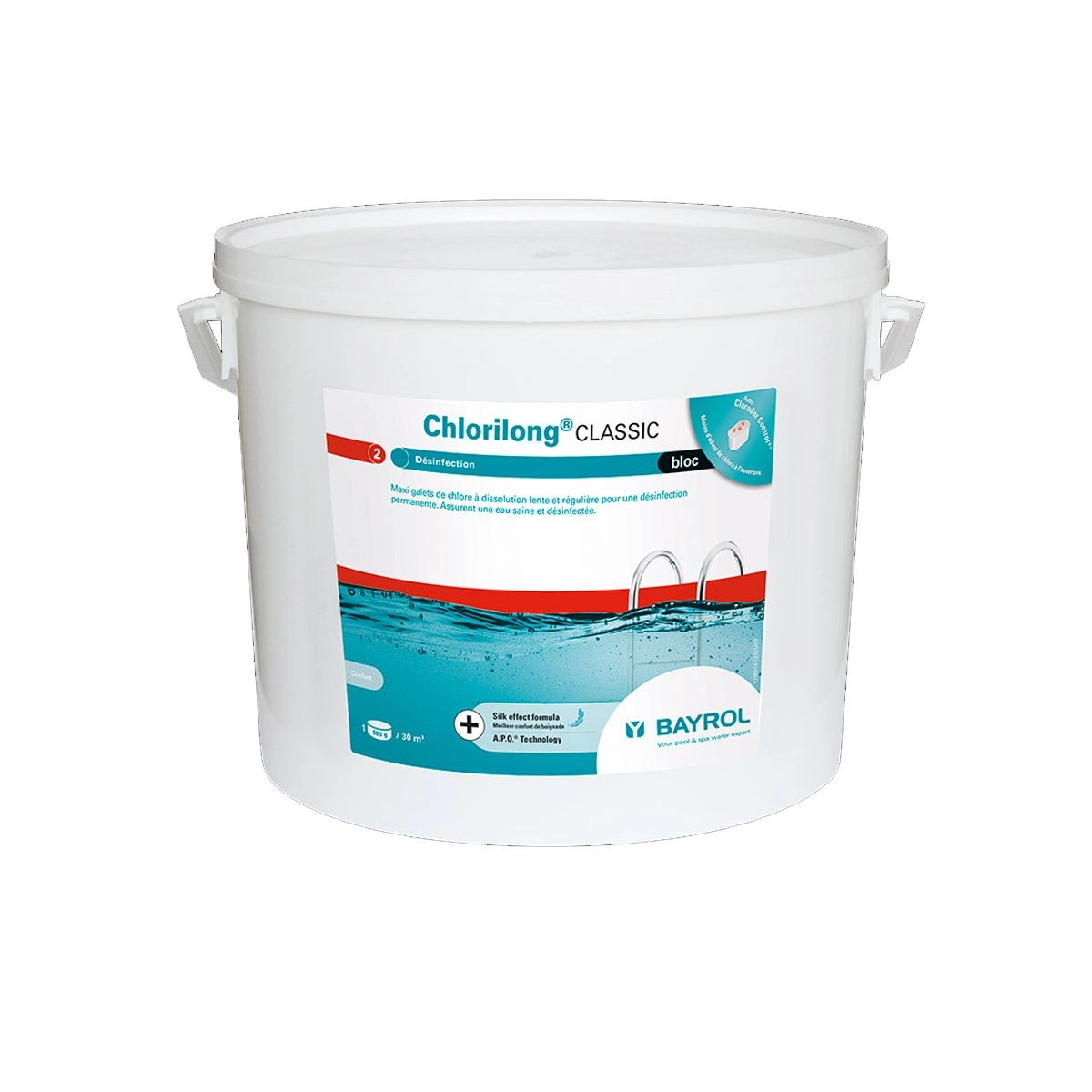 Chlorilong Classic Bloc 10 Kg Bayrol 4 Chlorilong Classic Bloc 10 Kg Bayrol – Image 2